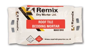 Remix Roof Tile Bedding Mortar Black 20kg